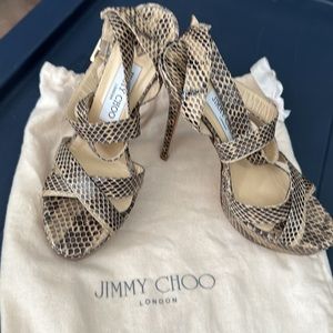 Jimmy choo heels. Great condition. Worn a couple of times. Not in original box